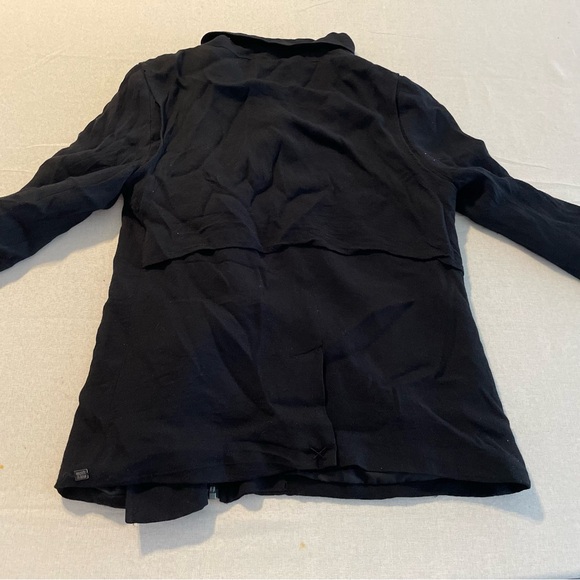 Monk & Lou Black Crepe Blazer Size Small GUC - Picture 7 of 7